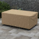 Patio Furniture Cover with Padded Handle and Click-Close Straps