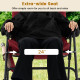 Foldable Rocking Padded Portable Camping Chair with Backrest and Side pocket