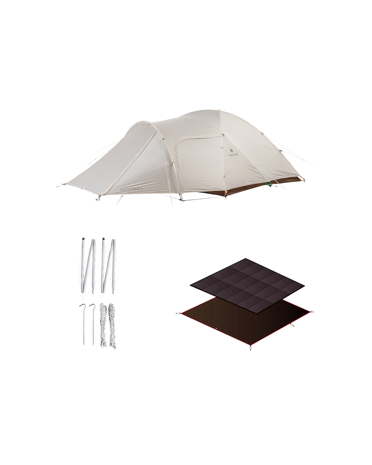 Amenity Dome Medium Ivory Tent Set