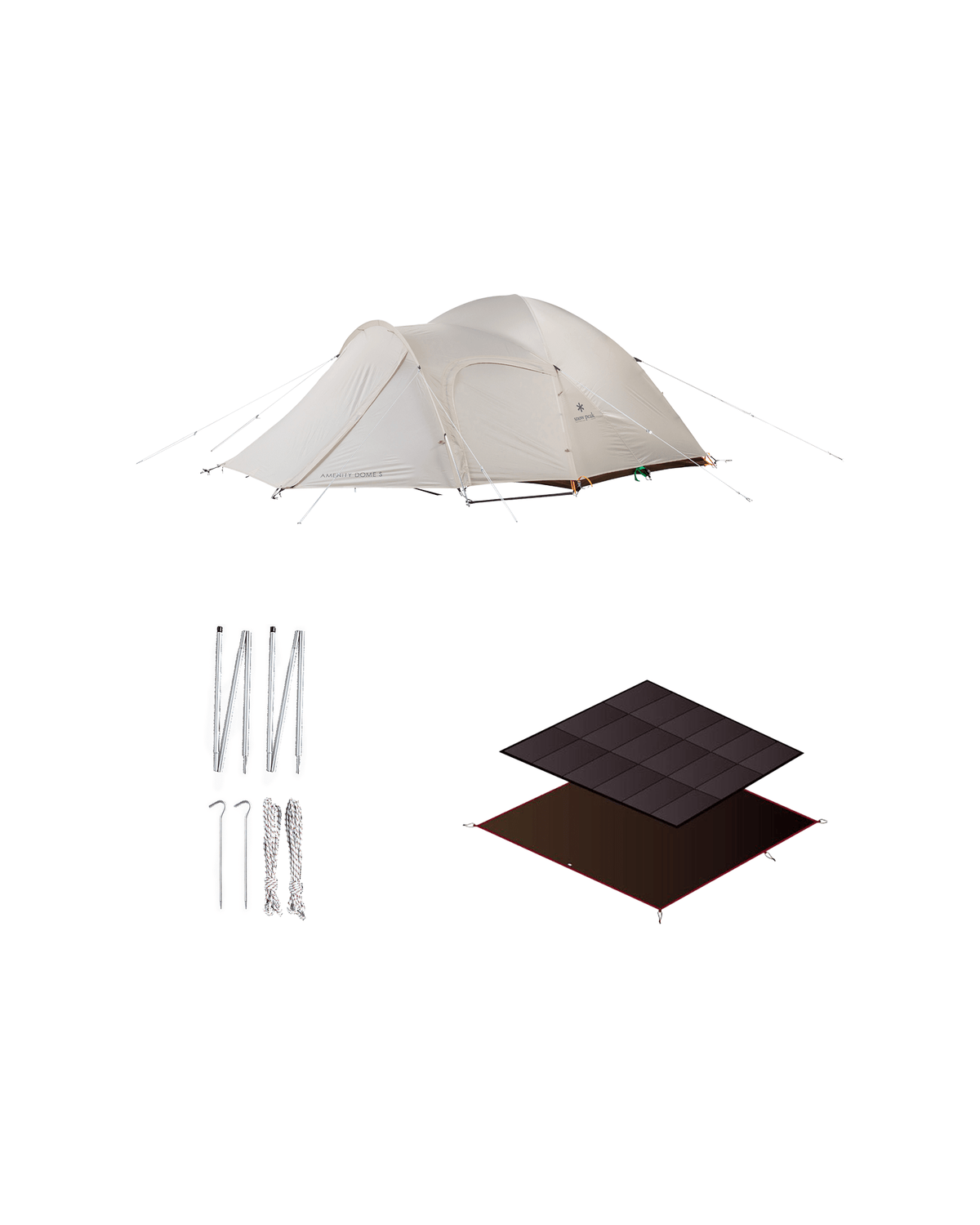 Amenity Dome Small Ivory Tent Set