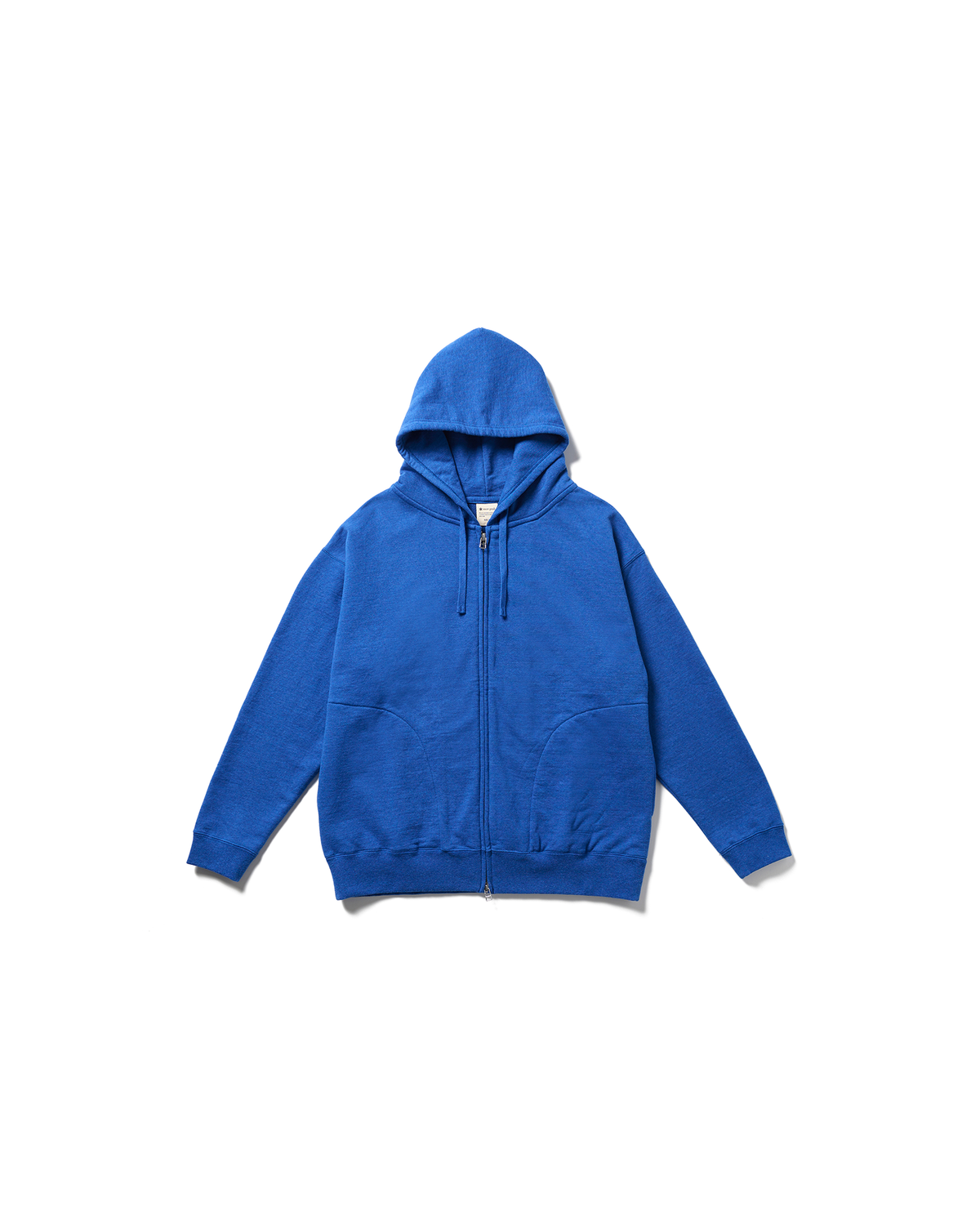Recycled Cotton Zip-Up Hoodie